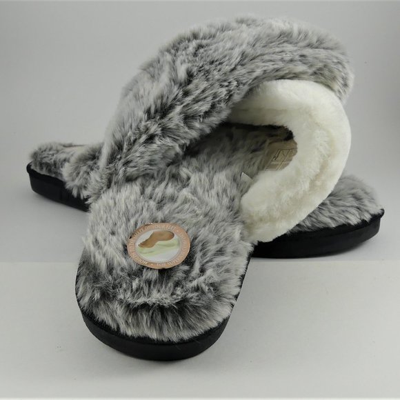 Ladies Memory Foam Slippers - Picture 8 of 11